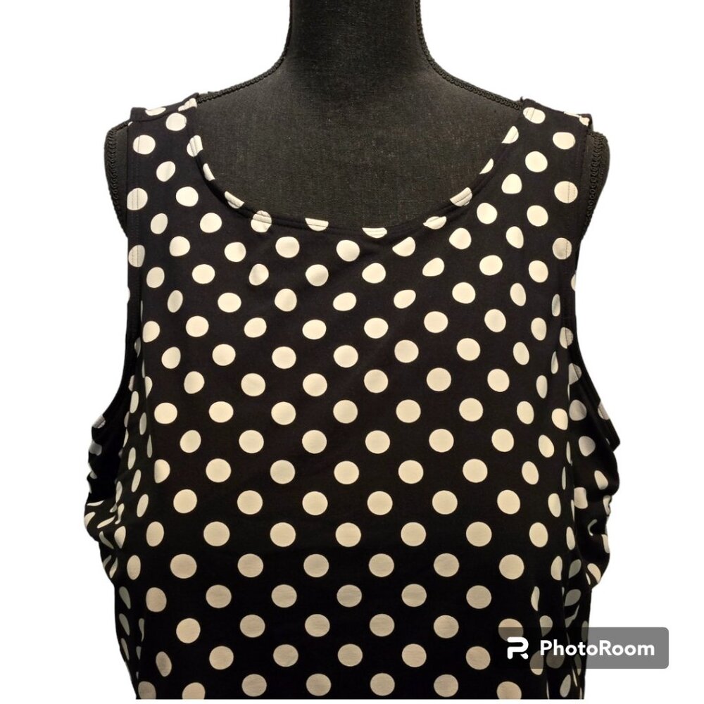 LANDS’ END High Neck Tankini Swim Top - Plus - Picture 7 of 11